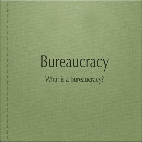 Bureaucracy