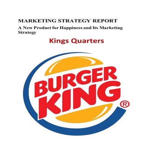 Burger king (Project Presentation Report)