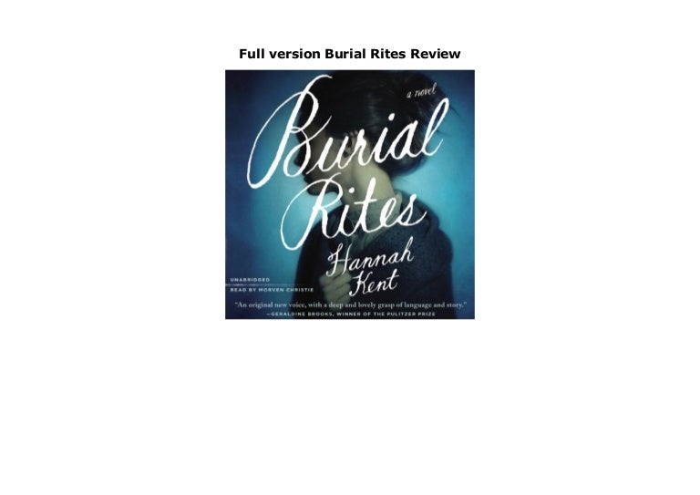 Full version Burial Rites Review