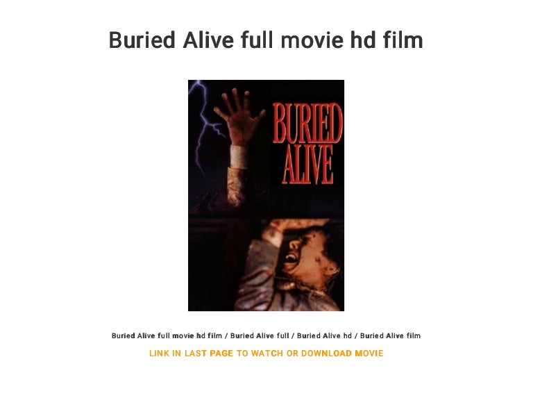 Buried Alive full movie hd film