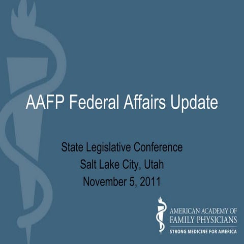 Burke aafp federal affairs