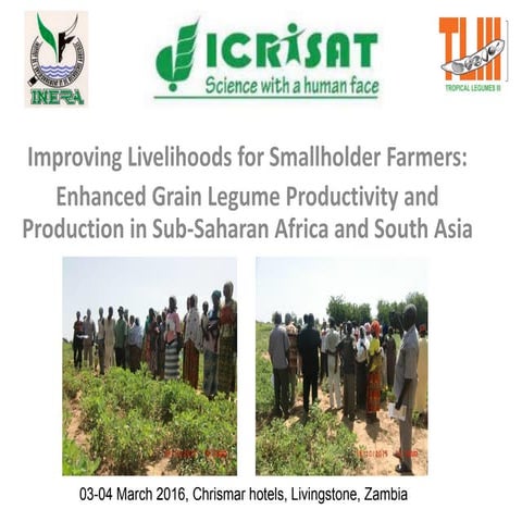Burkina Faso Groundnut : Objective 1 TL III Annual Meet