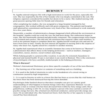 BURNOUT, SYMPTOMS, CAUSES AND REMEDY.docx