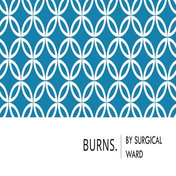 care for patients with burns and first aid