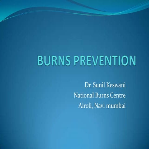 Burns prevention program in Mumbai by Dr. Sunil Keswani, National Burns Centr...