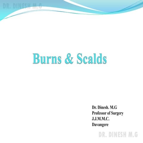 Burns & scalds