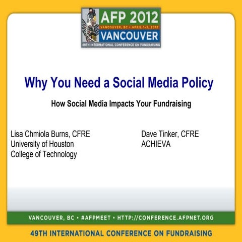 Why You Need a Social Media Policy