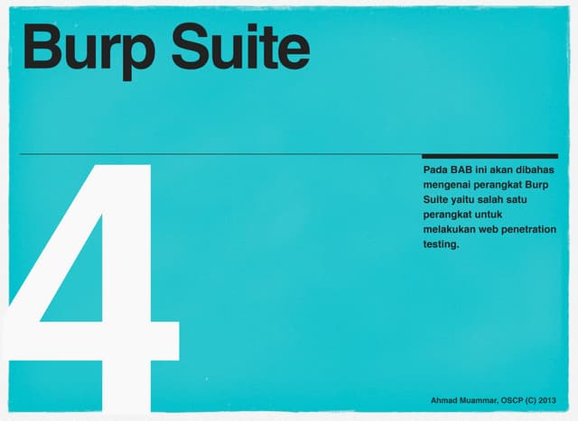 Burp suite
