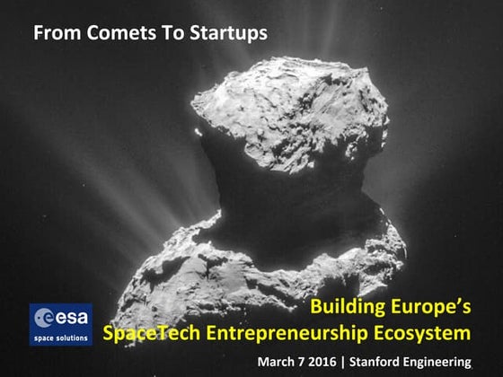 Burton Lee - European SpaceTech Startups Ecosystem - Intro w Thank You's - Ma...
