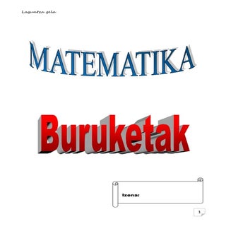 Buruketak 2. maila  egokitzapena