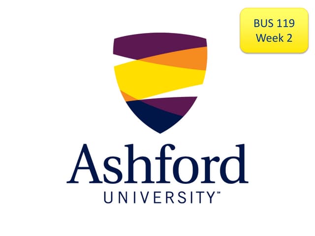 Bus119 guidance wk 2