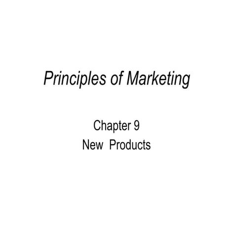 Bus169 Kotler Chapter 09