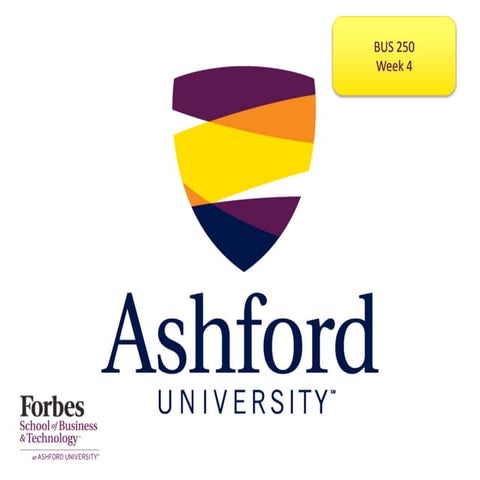 Bus 250 Week 4 Final