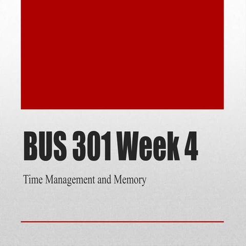 Chapter 2 goals and time management | DOCX