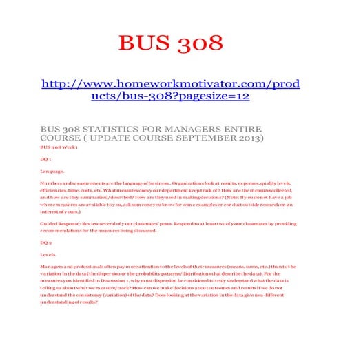 Bus 308