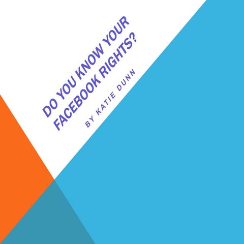 Bus356 Facebook Ethics