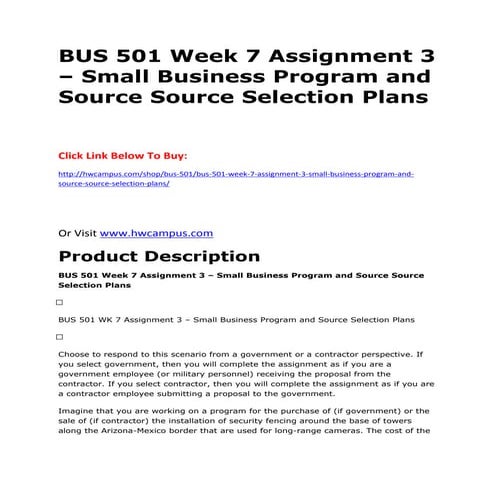 Marketing for small business Assignment | DOC