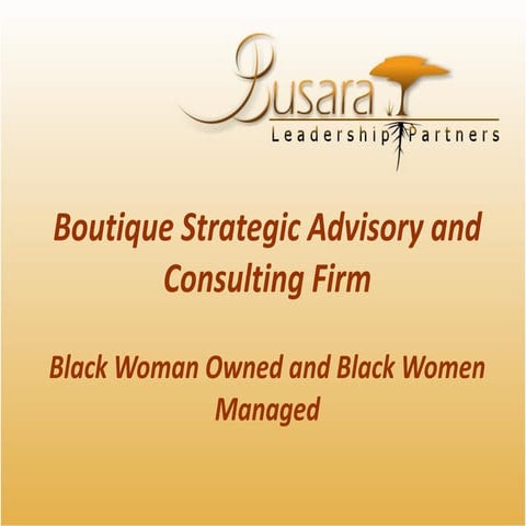 Busara Leadership Partners Jan 2013