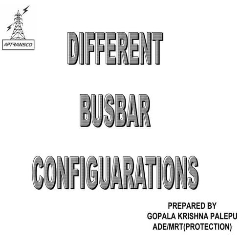 Busbar configuarations