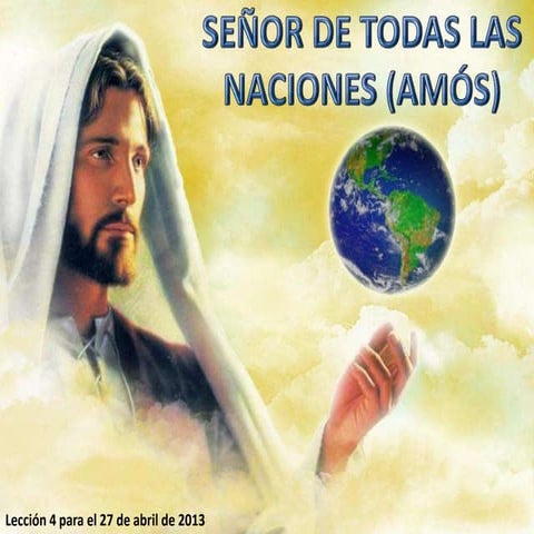 Señor de todas las naciones (Amos)