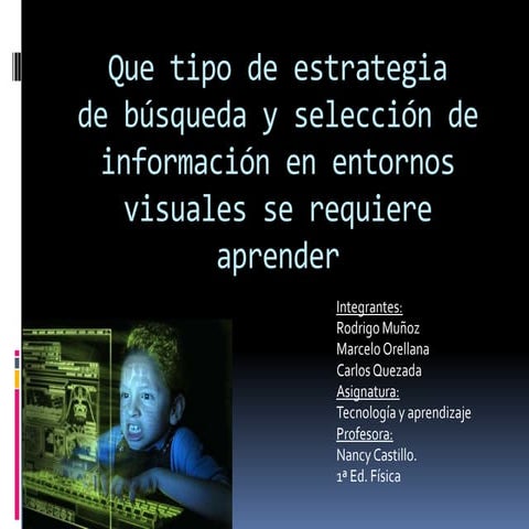 Buscadores de información