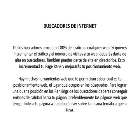 Buscadores de internet