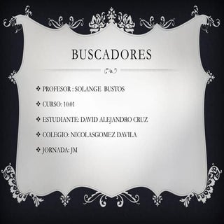 Buscadores de web