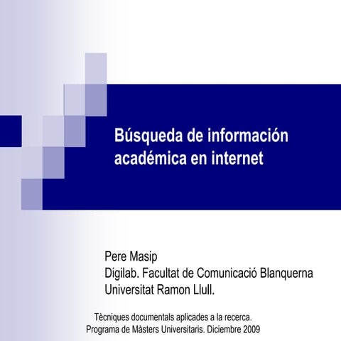 Buscadores académicos
