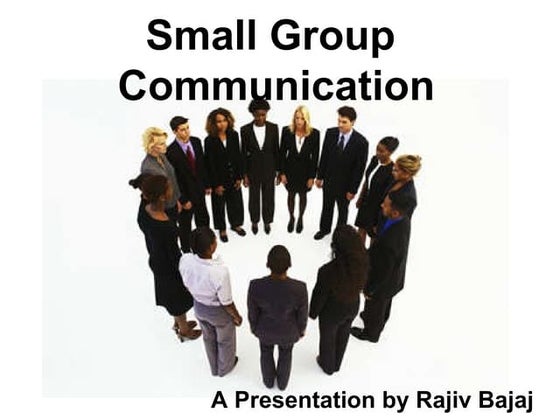Ch8 small group communication power point | PPT