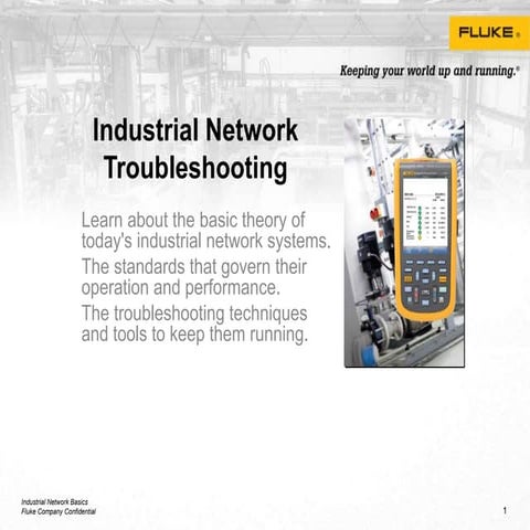 Industral Bus, Field Bus health test with scm125 b