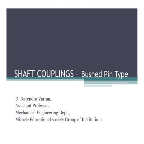 Bushed pin type flexible coupling