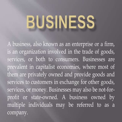 Business