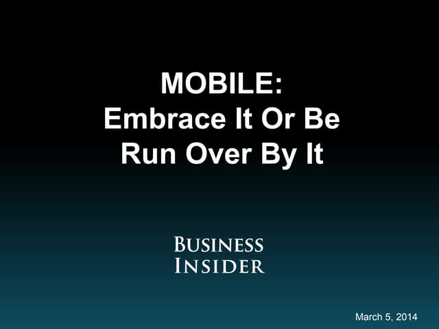 Business insider digital media strategies