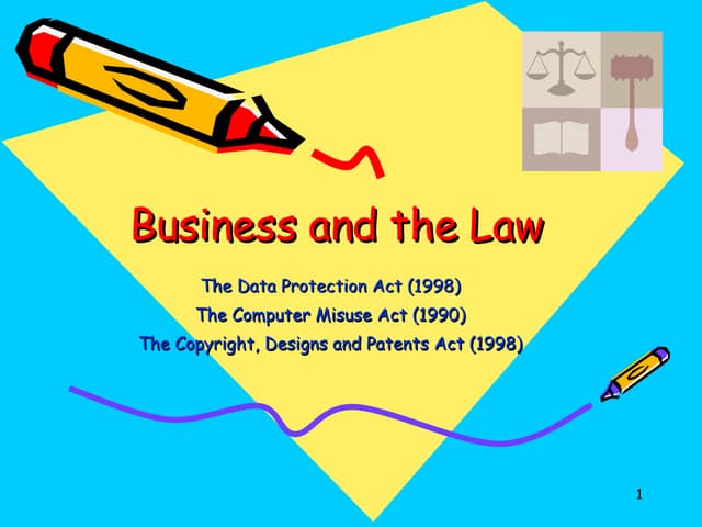 Business And The Law