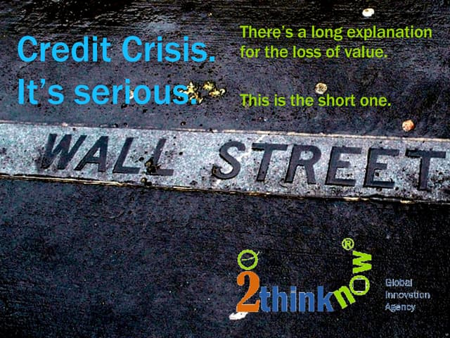 Credit Crisis. The Short Explanation.