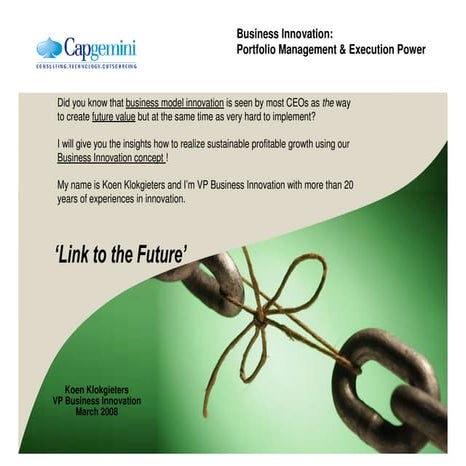 Business Innovation Concept