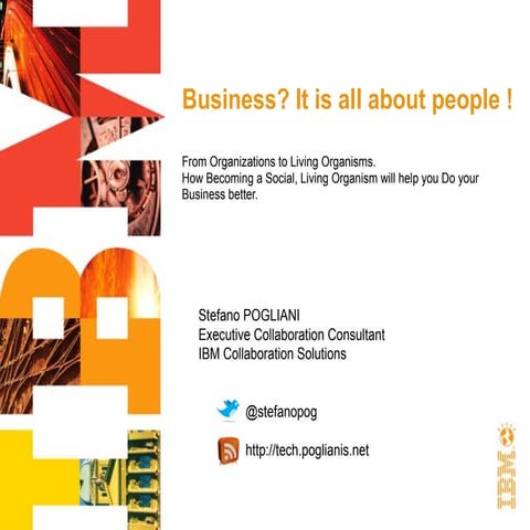 Business? It is all about people