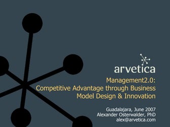 Business Model Design and Innovation for Competitive Advantage