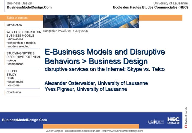 Business Model Ontology