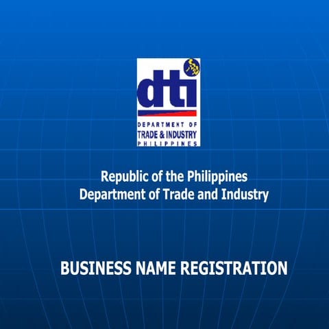 Business Name Registration