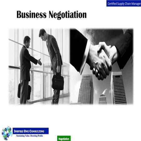Business negotiations - The Art