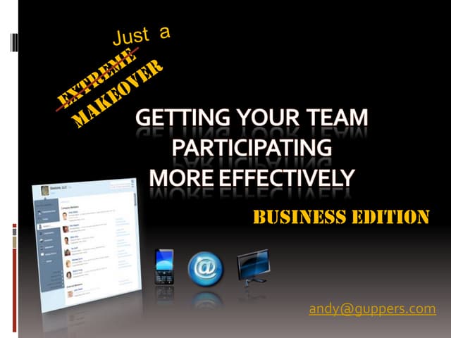 How To Get Your Team Participating and Collaborating More Effectively