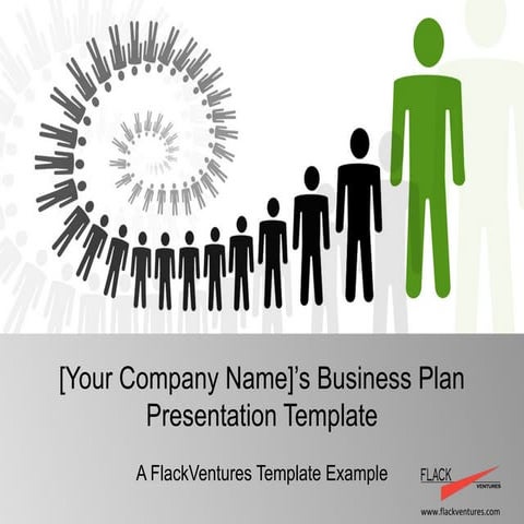 Business Plan Presentation Template - A FlackVentures Example