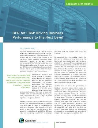 Business process reengineering master thesis