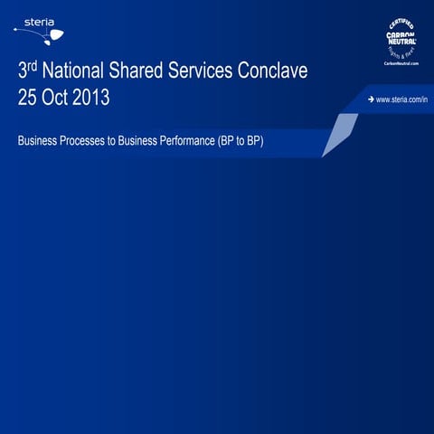 Business Processes to Business Performance (BP to BP)