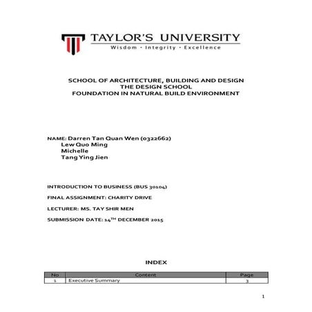 Business report complete