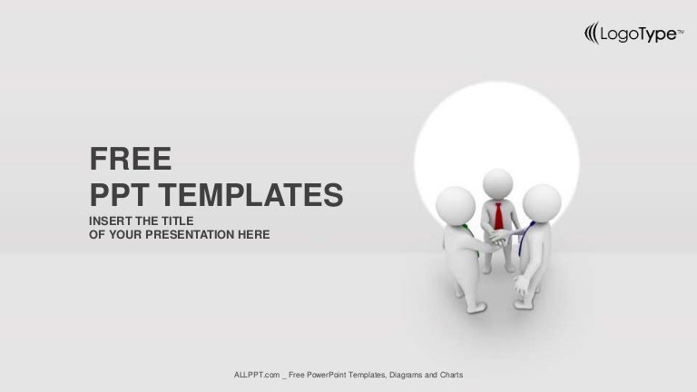 business team joining hands ppt templates widescreen