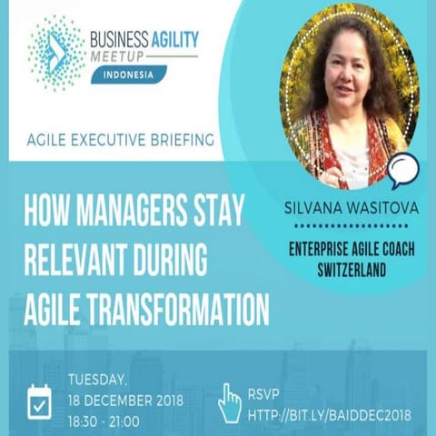 Business agility: Role of the Manager