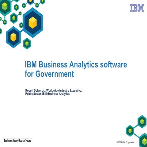 Business Analytics for Government
