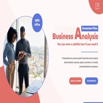 Business Analysis in general for the newbies